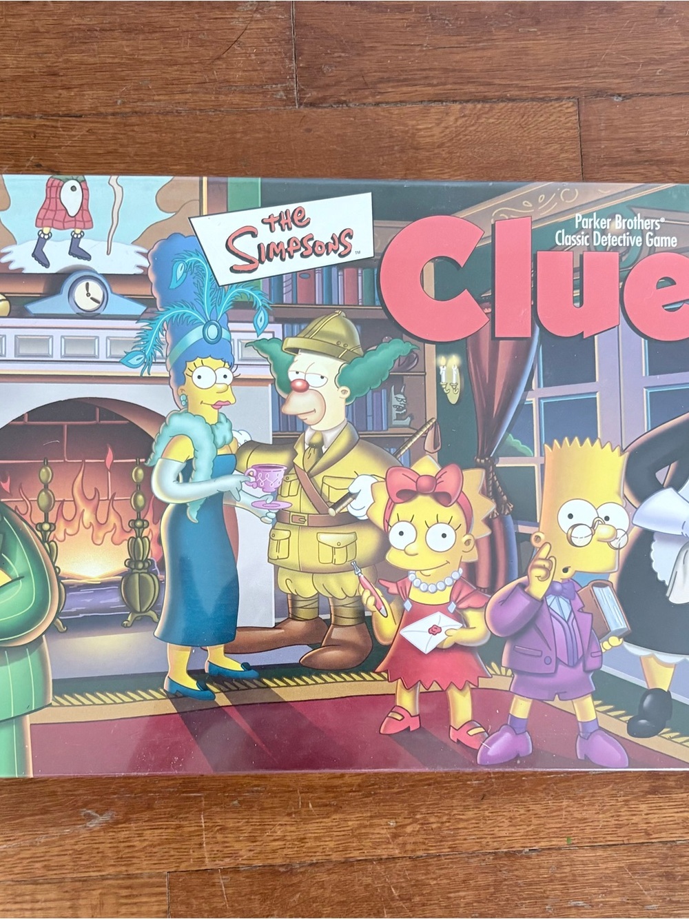 The Simpsons Clue Board Game - Classic Detective Edition New in Box Sealed